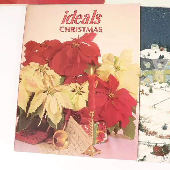 Ideals Christmas Magazine 1984 to 1992 lot of 9